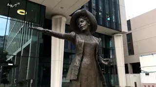 Sculpture near you: 'Rise up, women' (Emmeline Pankhurst) by Hazel Reeves