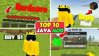 Top 10 Java Mods for Minecraft PE 1.20+