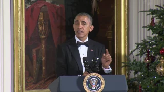 Barack Obama on Al Pacino - 2016 Kennedy Center Honors (White House Reception)