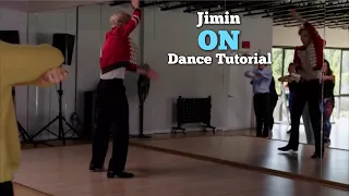 BTS Jimin teaching 'ON' dance