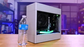 The smallest watercooled PC I've ever built is COMPLETE!