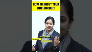 How to Boost Your Intelligence! || Dr.Tanu Jain Ma'am | @Tathastuics  #shorts