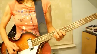 "Old Brown Shoe" (The Beatles) bass guitar by Maggie8181