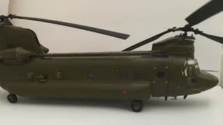 Revell 1/72 MH-47E chinook full build vid