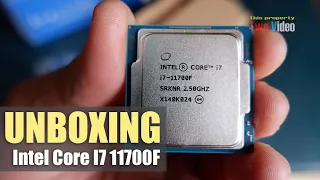 Intel core i7 11th Gen Unboxing 2022