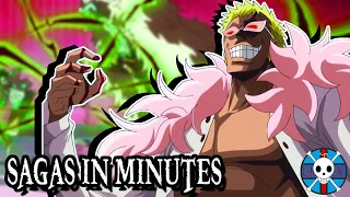 Dressrosa in MINUTES Part 2 | Sagas in Minutes | Grand Line Review