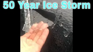 💧Freezing Rain 💧 Froze All My Vehicles!❄ Half Century Ice Storm !❄