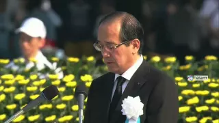 Japón conmemora el 70 aniversario del bombardeo a Hiroshima