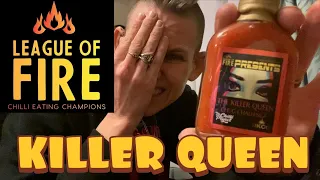 KILLER QUEEN CHUG CHALLENGE | EPIC SPICE CHUG | MOM VS FOOD | MOLLY SCHUYLER