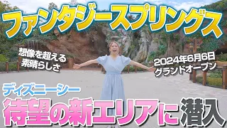 【新エリア】ディズニーシーのファンタジースプリングスが凄すぎた...