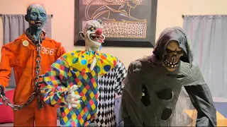 👻 Unboxing Three $50 Life Size Animatronics from Home Depot. Are they worth it ??? 🎃