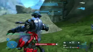 Halo Reach Invasion Multiplayer: Assassination Fail