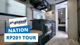 Tour the 2023 Rpod 201 Travel Trailer by Forest River