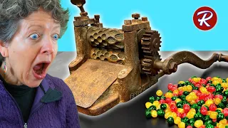 Candy Makers React to Candy Drop Roller Restoration!