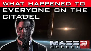 Mass Effect 3 - What Happened To Everyone On The Citadel at the End?