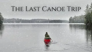 Alone in the Frozen Canadian Wild - The Last Canoe Trip