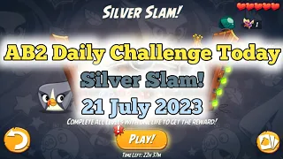 Angry Birds 2 - AB2 Daily Challenge Today Silver Slam! (3-3-4 Rooms)
