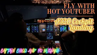 FULL Cockpit Video!!! Hạ cánh Hàn Quốc cùng hotgirl Youtuber !!! Fly with hotgirl KoL Youtuber!!!