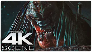 Predator Unmasked (2022) Fight Scene | Prey - Predator 5 Movie Clip & Trailer 4K