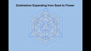 The Age of the Octahedron Expanding in the Golden Flower of Life and Creating the 5 Platonic Solids