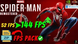 Best Settings to Boost FPS and Performance in SPIDER-MAN REMASTERED 2023🔥