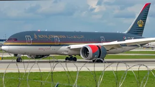 4K Heavy Plane Spotting at Chicago O'Hare Int'l Airport