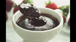 Microwave Chocolate Lava Cake