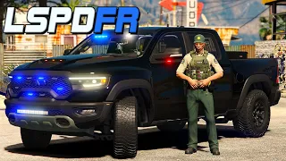 Absolute chaos in blaine county - GTA 5 LSPDFR