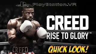 PSVR Night: Creed Rise to Glory! Quick Look - YoVideogames