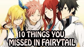10 Things You Probably Missed In Fairy Tail