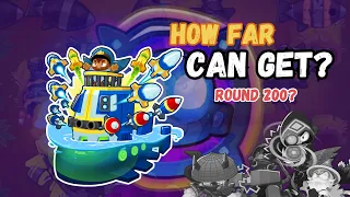 How Far Can Monkey Sub PARAGON Go? | BTD6