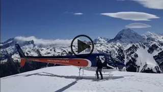 Mount Cook Snow Landing || Helicopter Tour || New Zealand