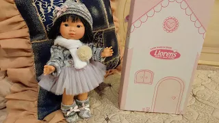 Кукла Llorens виниловая 28см Lu. Очень милая малышка🥰🥰🥰