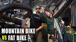 Mountain bike vs fat bike: What's the difference?!