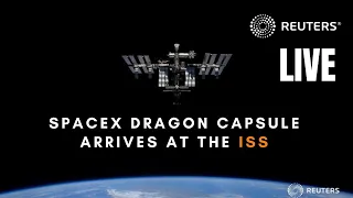 LIVE: SpaceX Dragon cargo capsule arrives at the International Space Station