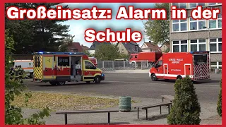 🆘️MANV in Delitzscher Schule⚠️Mehr als zehn VERLETZTE🚑Austritt von Chlorwasserstoff☣️Gefahrgutalarm🚨