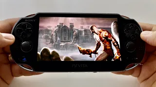 God of War 1 - God of War Collection | PS Vita handheld gameplay