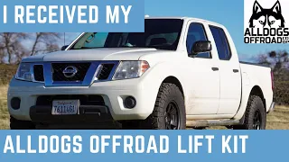 Opening My Alldogs Offroad Liftkit For My 2nd Gen Nissan Frontier