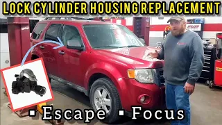 Ford Escape and Focus No Crank No Start FIX - EASY DIY!  Ignition Lock Cylinder Housing Replacement