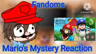 Fandoms react to Mario's Mysteries! (Gacha reaction)