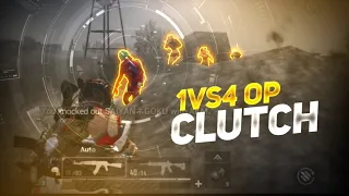 1v4 OP CLUTH IN LAST ZONE | BGMI  | #battlegroundsmobileindia #bgmi #clutch #pubg #pubgmobile