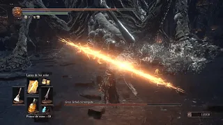 Dark Souls 3 - Nameless King cosplayer vs Curse-Rotted Greatwood