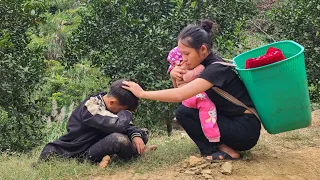 Single Mother - Ly Tieu Ca Adopts an Orphan Boy & Harvests Grapefruits to Sell