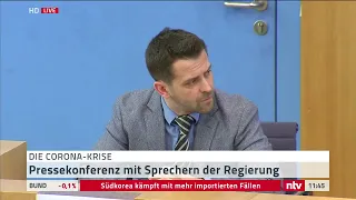 Live: Pressekonferenz der Bundesregierung zur Corona-Lage