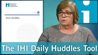 The IHI Daily Huddles Tool