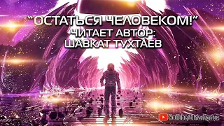 Остаться Человеком! | Читает автор: Шавкат Тухтаев