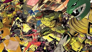 MMPR/TMNT Sequel Revealed! SDCC! Mighty Morphin Power Rangers #MMPR #TMNT #powerrangers #sdcc
