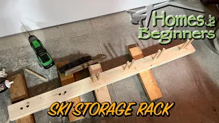 How to Make a Ski Storage Rack