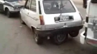 Car with Five wheels: Parallel parking
