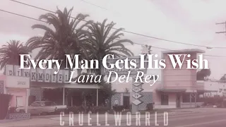 Every Man Gets His Wish Instrumental Lana Del Rey